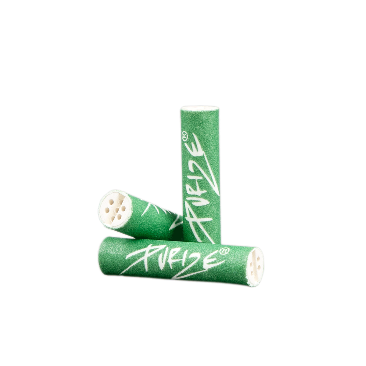 PURIZE® Xtra Slim Size Aktivkohlefilter 50er Packung Green Großhandel