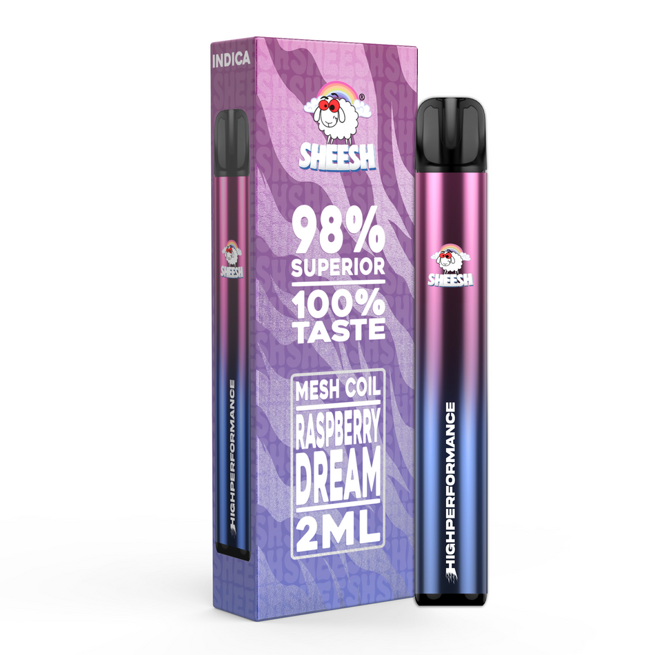 Sheesh Truetaste 2ml | 98% Superior | Raspberry Dream
