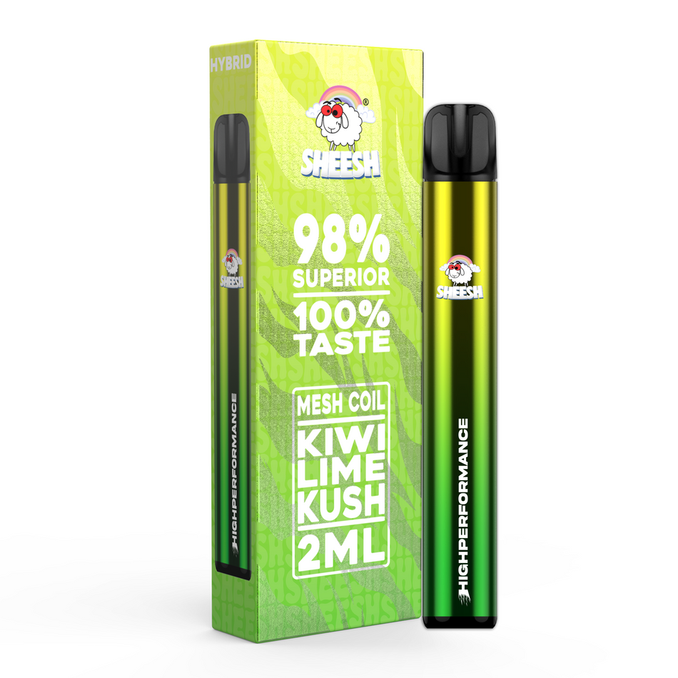 Sheesh Truetaste 2ml | 98% Superior | Kiwi Lemon