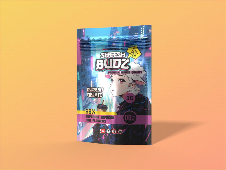 Sheesh Budz 1g | 98% Superior | Durban Gelato