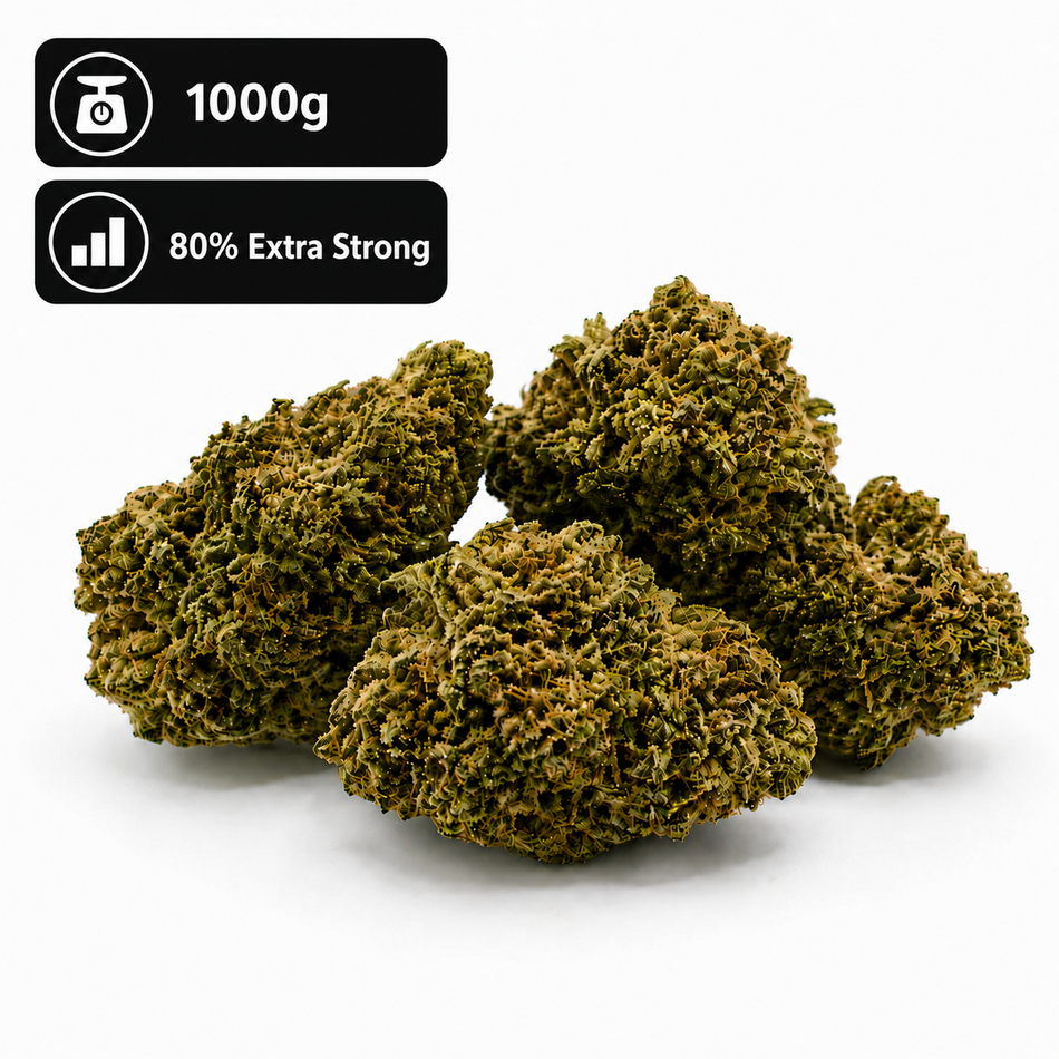 Superior Blend Aromablüten | Lemon Kush | Extra Strong 80% | 1000g