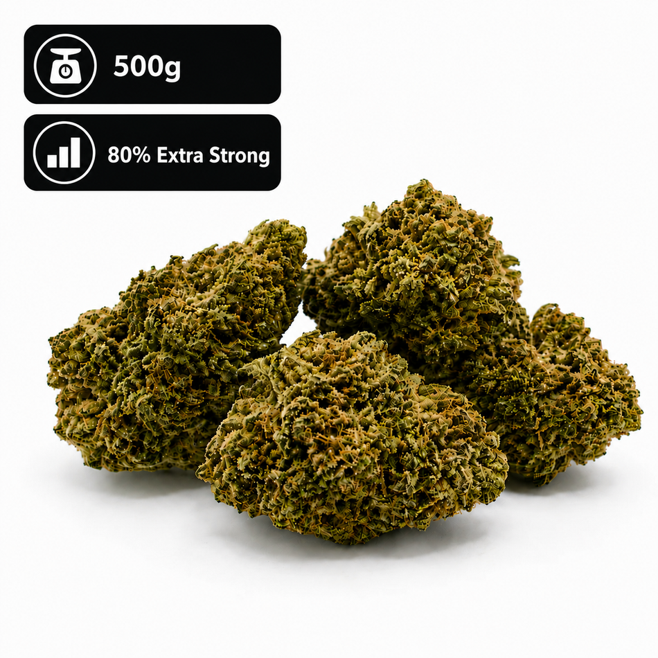 Superior Blend Aromablüten | Lemon Kush | Extra Strong 80% | 500g