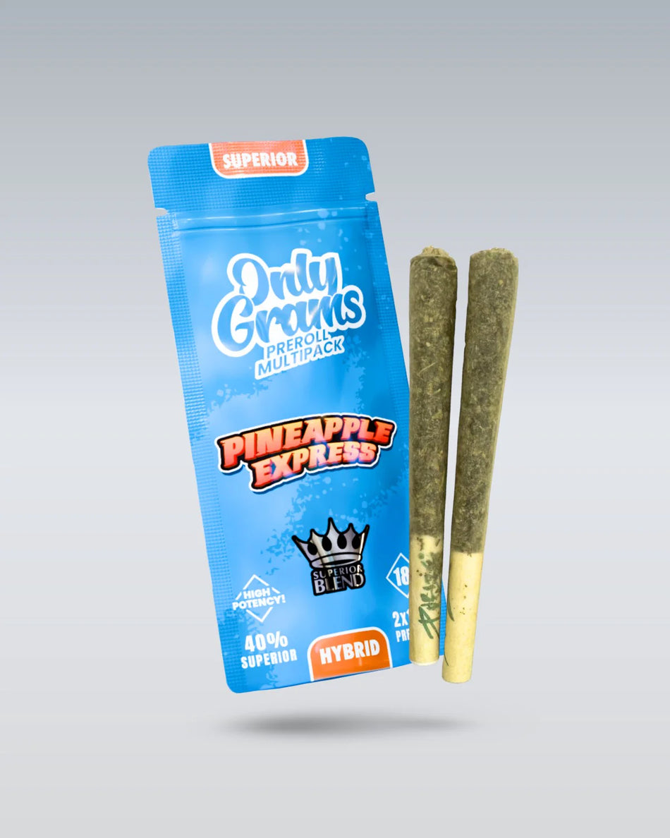 OnlyGrams® | 40% Superior Pre-Rolls (2 Stk.) | 3g