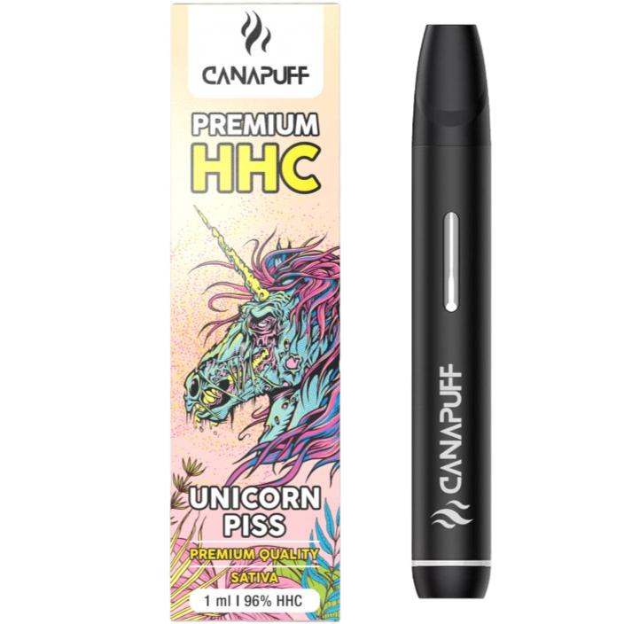 HHC Vape Pen Unicorn Piss 96% HHC 1ml Canapuff Großhandel