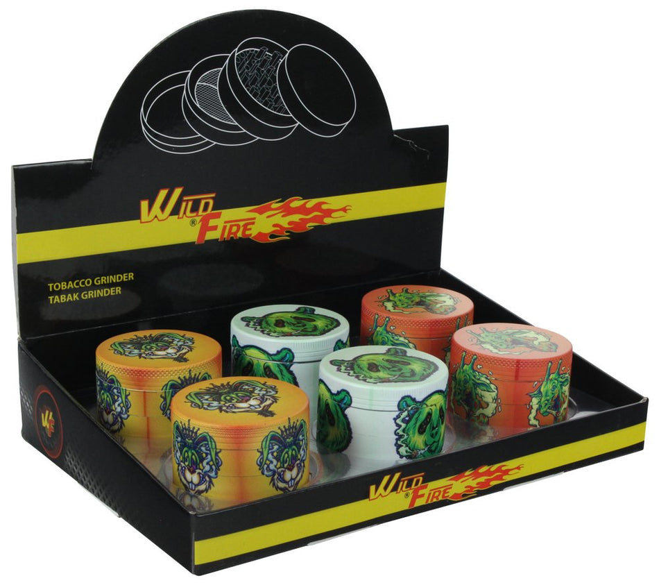 Wildfire Metall Grinder | 4-teilig | Weed Animal 2