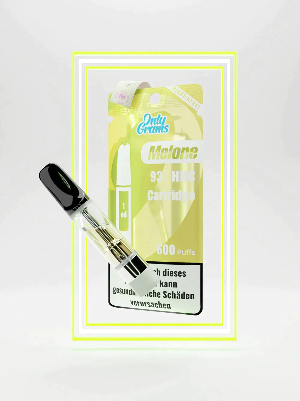 Only Grams HHC Vape Pen Kartusche | MELONE | 93% | 1ml