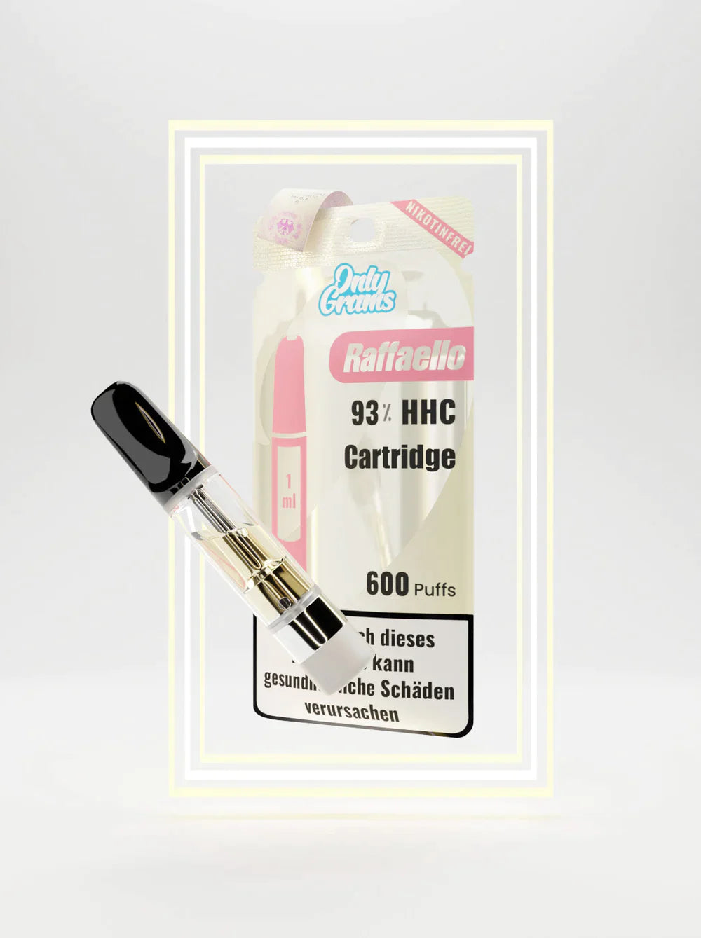 Only Grams HHC Vape Pen Kartusche | RAFFAELLO | 93% | 1ml