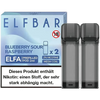 Elf Bar ELFA Prefilled Pod 2er Pack (2 x 1ml) mit dem Geschmack Blueberry Sour Raspberry günstig kaufen